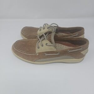 Sperry Top-Sider Billfish 3-Eye Boat Shoes Mens 10M Brown Leather 0799023‎